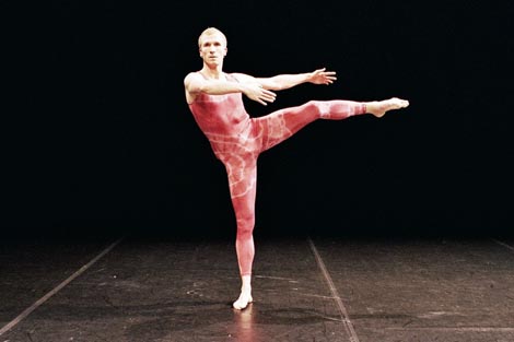 Cédric Andrieux, autor Jérôme Bel, foto: Herman Sorgeloos