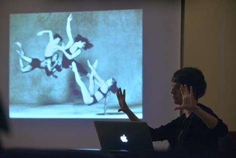 Jelena Mihelčić na promociji knjige