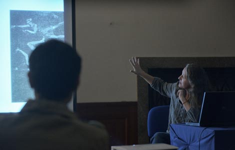 Maja Đurinović na promociji knjige