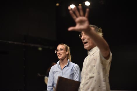 Studio za suvremeni ples, Zagreb: Iscjelitelji, kor. Jasna Layes Vinovrški, foto: Silvija Dogan