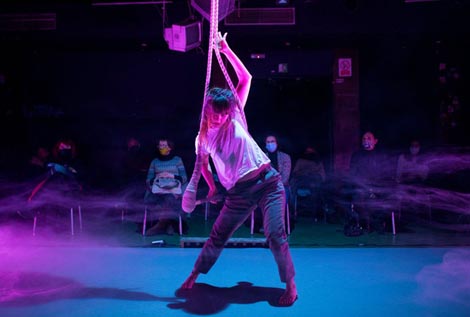 Tricycle Trauma, Zagreb: Iskrenje, autorica Ivana Pedljo, foto: Jahvo Joža/ SubSite