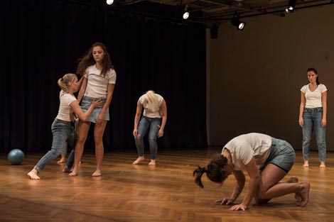 Događaj 13, Repertoarni projekt – povijesno naslijeđe Milane Broš i KASP-a na Plesnom odsjeku ADU-a, foto: Leonarda Vrček