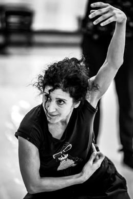 Pri koreografiranju baleta Allegra, HNK Ivana pl. Zajca, Rijeka, foto: © Fanni Tutek Hajnal, 2018.