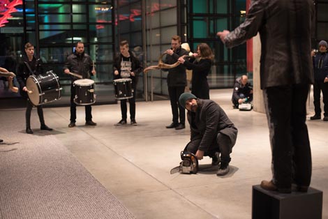 Glazbeni performans Posvećenje proljeća, autor Ivan Mesek