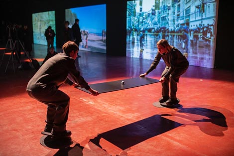 Radilište 2, autorice Tajči Čekada i Ivana Kalc, foto: Jasenko Rasol, arhiv Galerije 90-60-90