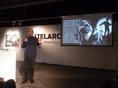 Stelarcovo predavanje uz videoprojekciju i izložbu fotografija, 9. svibnja 2017., Tehnički muzej Nikola Tesla, Zagreb