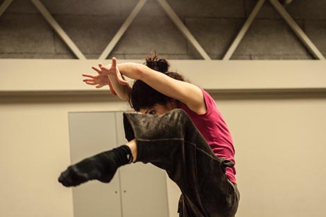 Trijada, fotografija s probe, © Jelena Janković